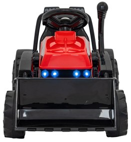 Akumulátorový traktorový buldozér RAMIZ G320 - červený