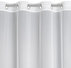 ZÁCLONA NA KRÚŽKOCH EVA MINGE JASMIN 140X250 CM VZOROVANÁ