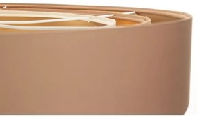 Luster na lanku TRINITI 1xE27/60W/230V béžová/zlatá