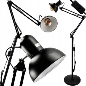 BERGE LED stojacia lampa E27 185cm - BERLIN