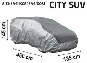 Compass Ochranná plachta proti krúpam CITY SUV, 460 x 185 x 145 cm