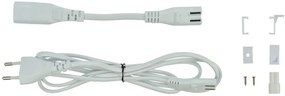 SOLIGHT LED kuchynské svietidlo T5, vypínač, 4W, 400lm, 4100K, 28cm