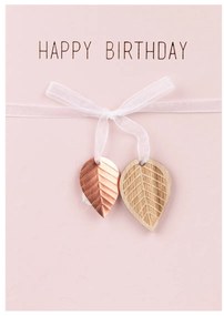Räder Papierové prianie k narodeninám HAPPY BIRTHDAY s drevenou ozdobou