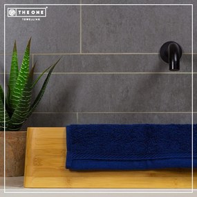 The One Towelling® Malý uterák Organic 30x50 - Antracit | 30 x 50 cm