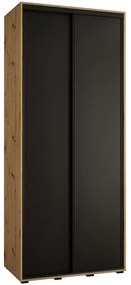 Skriňa 45 Canaris 1 100 artisan/čierna/čierna