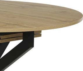 Jedálenský stôl rozkladací DT-I1120 OAK hnedý