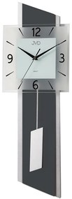 Drevené kyvadlové hodiny JVD NS19052.2 s plynulým chodom