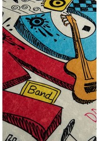Detský protišmykový koberec Chilam Music, 100 x 160 cm