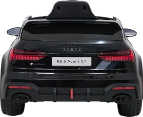 Ramiz Audi RS6 Avant GT elektrické autíčko pre deti čierne