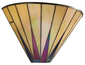 Endon 64046 - Nástenné svietidlo Tiffany DARK STAR 1xE14/40W/230V