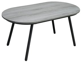 Autronic BONTEC Záhradná sedacia súprava, kov, polyratan, sivá, AZ-L1880 GREY Farba: Šedá