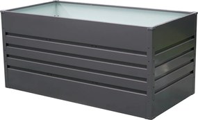 Vyvýšený záhradný záhon BestBerg VZ-1100A / 1100 l / 180 x 90 x 70 cm / šedá