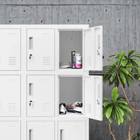 Dvojitá šatníková skriňa BHP ROBERT 2 Plus 559 x 1720 x 450 mm