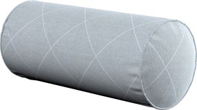 Jednoduchý valcový vankúš farba produktu sivá látka zapletaná, vzorované