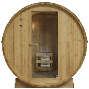 Sanotechnik Sudová fínska vonkajšia sauna TROMSÖ M pre 2 osoby 189x120x191,5cm