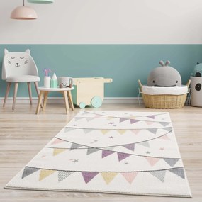 Dekorstudio ANIME detský koberec - trojuholník 9381 Rozmer koberca: 120x160cm