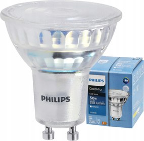 LED žiarovka Philips GU10 - 4W - 350 Lm 36 ° - neutrálna biela - CorePro Premium