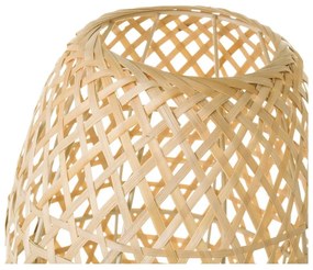 Bambusová stolová lampa v prírodnej farbe s bambusovým tienidlom (výška 36 cm) Natural Way – Casa Selección