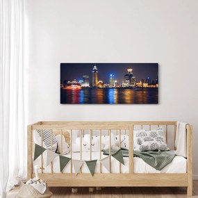 Obraz - Reflekce noci (120x50 cm)