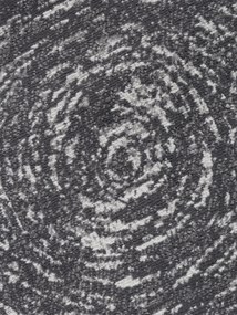 Hanse Home, Kusový koberec Gloria Cavallo 106257 Grey kruh, 120x120 (priemer) kruh, šedá, chodba / predsieň