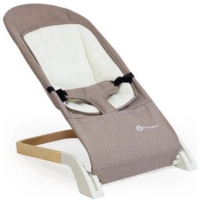 PETITE&amp;MARS - Detské ležadlo CALMY hnedá