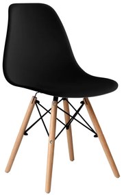 Jedálenská stolička MILANO hnedá / čierna