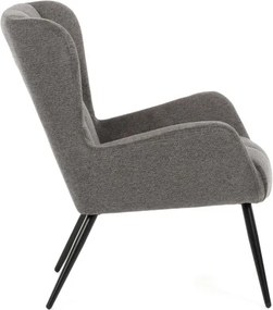 Kreslo sivé AK-H9206 GREY2