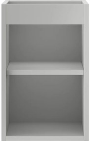 Mexen Box-A, závesná skrinka 30 cm, sivá matná, 91AX1-0300-470-1-62