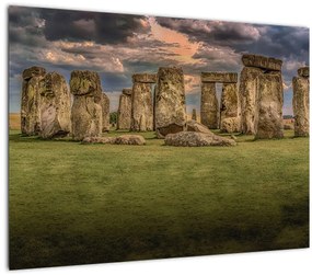Sklenený obraz Stonehenge (70x50 cm)