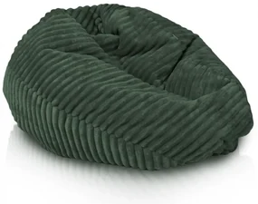 Sedací vak Bag Sako Stripe XXL Farba: Zelený
