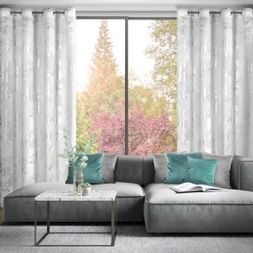 ZATEMŇOVACÍ ZÁVES NA KRÚŽKOCH CELIA 140X250 CM VZOROVANÁ