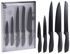Kuchynský nôž Black sada 5ks