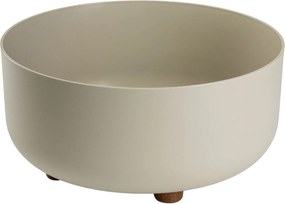 PLASTOVÝ KVETINÁČ TERRA 30X14,5 CM BÉŽOVÁ