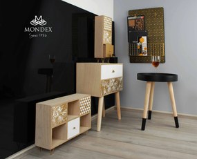 Tabule s policí SARA zlatá/černá