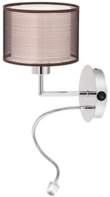 Rabalux 2629 - Nástenné svietidlo ANASTASIA E27/60W + LED/1W