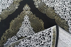 Berfin Dywany Kusový koberec Elite 3935 Black Gold - 60x100 cm