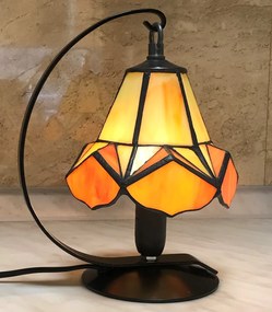 Vitráž Tiffany lampa 3D LAMPÁŠ 23*15