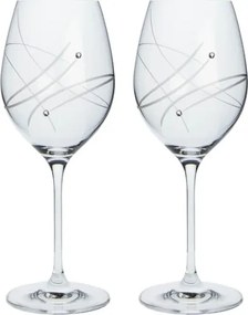 Celebration crystals Poháre na víno CRYSTALS MODERN 470 ml 2 ks