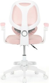 Detská otočná stolička ružová KA-W8008 PINK