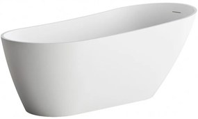 Cerano Savoia, voľne stojaca akrylátová vaňa 170x80 cm, biela, CER-CER-413636
