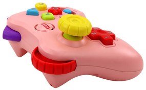 Lean Toys Interaktívna herná konzola pre deti - ružová