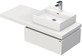 Kúpeľňová skrinka s umývadlom Intedoor DESK 120,5 cm DE 54 120 P STORM 1Z