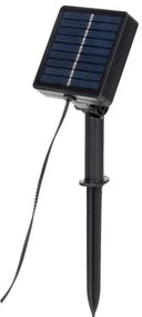 Aigostar - LED solárny reťazec 100xLED/12m IP65 teplá biela olive