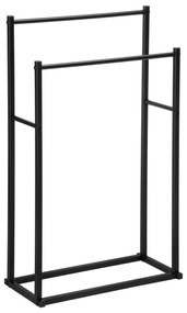 Vešiak na uteráky s 2 ramenami TORMES čierny