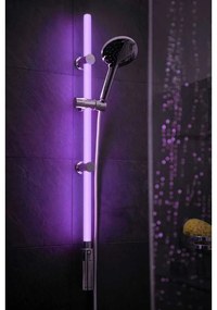 Sprchová súprava v striebornej farbe 94 cm LED – Wenko