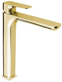 Stojančeková umývadlová batéria v zlatej farbe Spy – Sapho