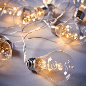 BULB LIGHTS LED Svetelná reťaz s USB 10 žiaroviek