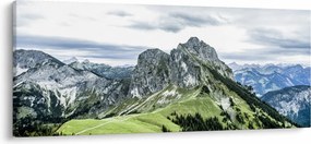 Obraz - Vrcholy hôr (120x50 cm)