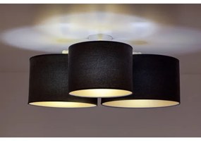 Duolla - Stropné svietidlo ROLLER TRIO 3xE27/60W/230V antracit