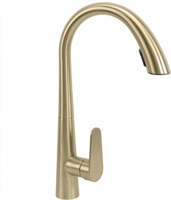 Rea Ross, stojanková drezová batéria h-430, zlatá matná, REA-B5312